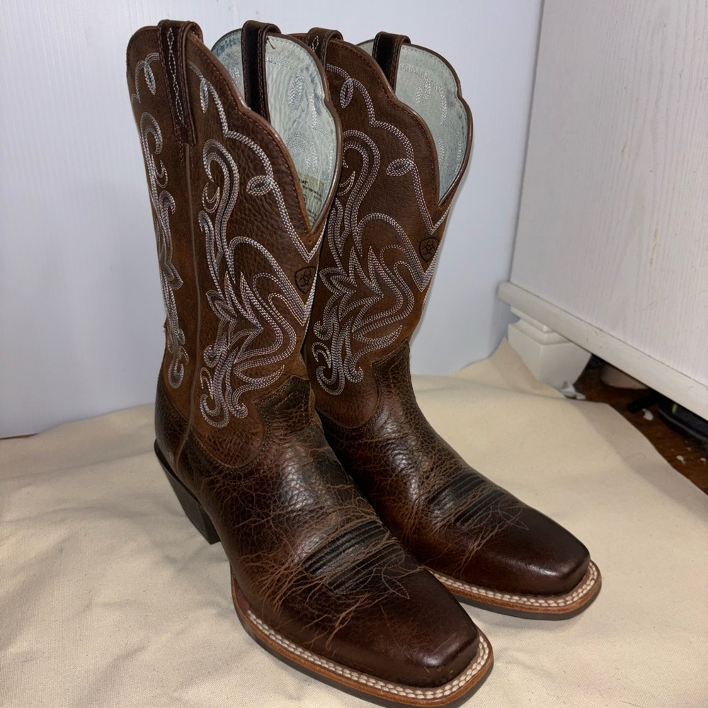 Ariat Western Square Toe Cowboy Boot